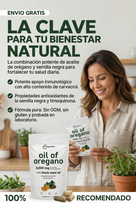 Aceite de oregano Microingredientes (El original)